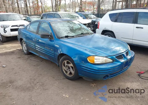 2000 Pontiac Grand Am Se1 z USA, uszkodzony, nr VIN 1G2NF52E1YM780383